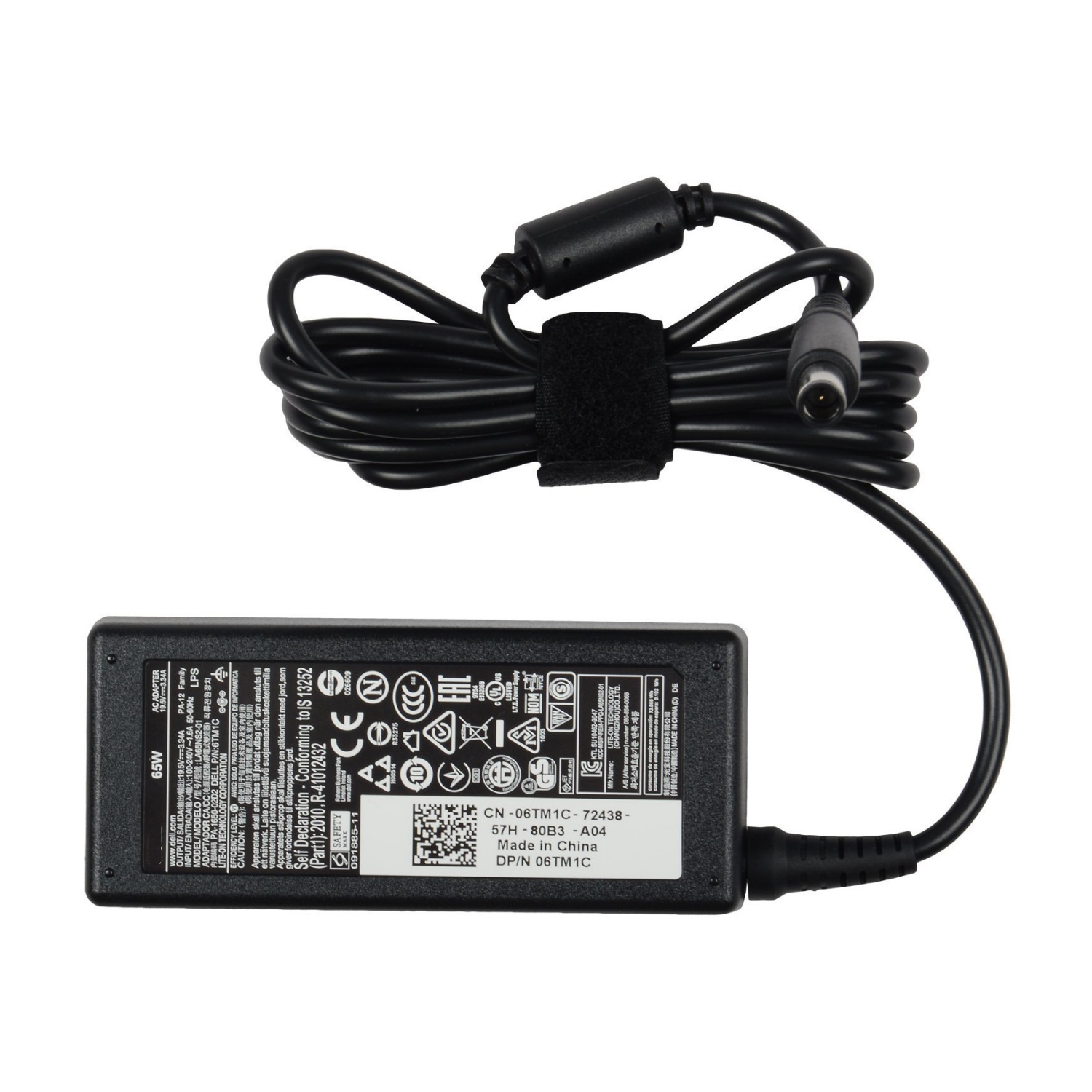Laptop Charger For Dell 65 Watt Big Pin