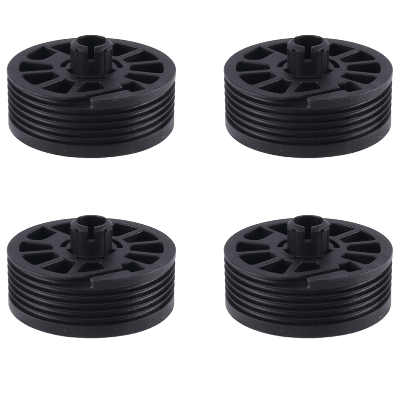 FORIDE 4X 82483-D3000FFF Window Regulator Gear Drum Spool for QL 2016-2019 Repair Gear Black