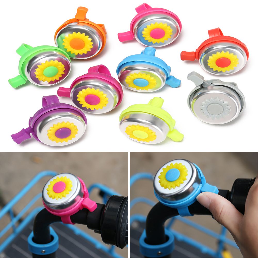 New Alloy Horn Children's Bicycle Bell Loud Sound Alarm Warning Handlebar Horn Bike Bell Children Bike