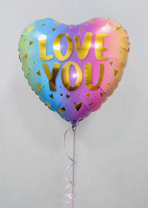 Wish Party Studio love foil balloons