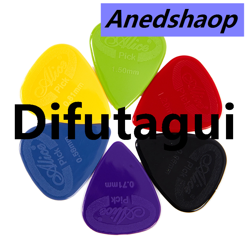 Difutagui 10pcs Alice Guitar Pick Non-slip Pick Nylon With Raised SurfaceBargain 【2025 Version】 price Alice Guitar Finger Piece Non-slip Black And White Nylon Tuner