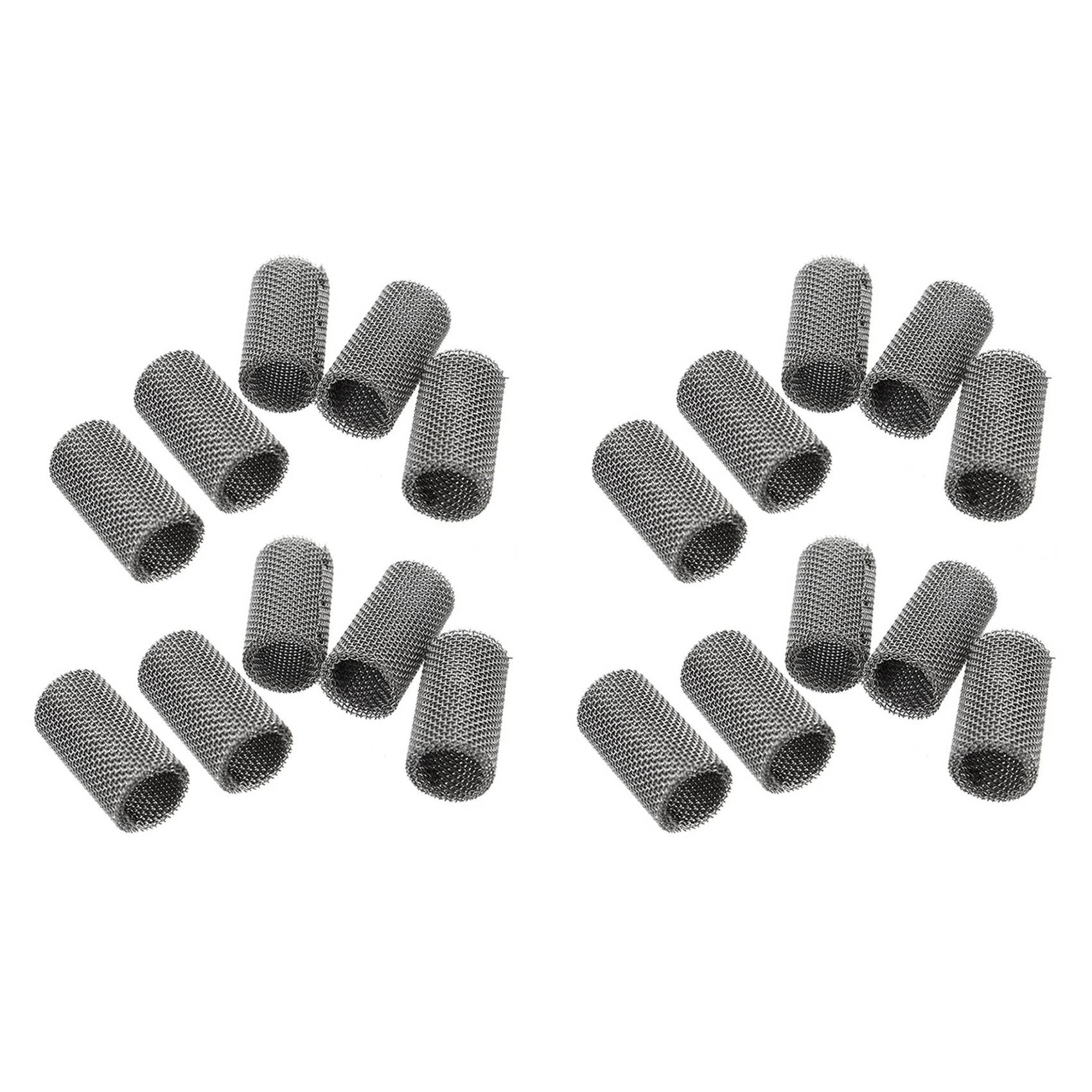 NAMUNY 20Pcs Mini Car Glow Plug Burner Strainer Air Parking Heater Stainless Steel for Airtronic Heater
