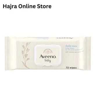 Aveeno Baby Wipes - Gentle Moisturizing 72 Sheets | Perfect for Sensitive Skin