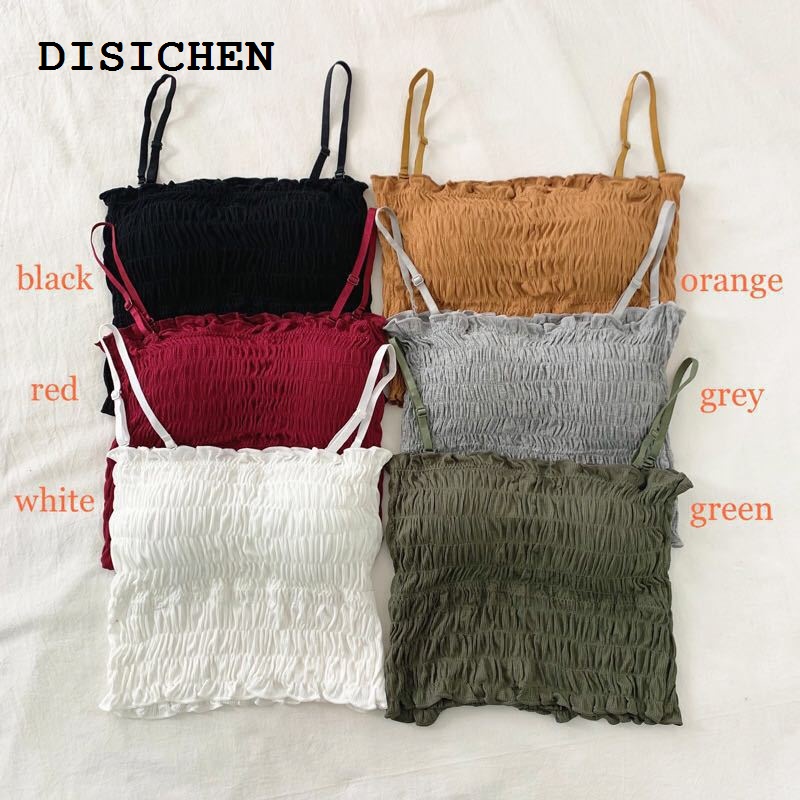 DISICHEN Bargain price Girls Training Bras Panties Kids Cotton Underwear Sets Teens Students Bra Vest and Panties Wireless Girls Sports Bra 8-18Y