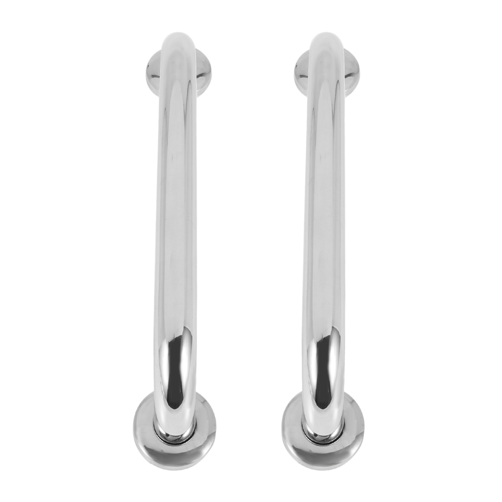 NAMUNY 2X New Bathroom Tub Toilet Stainless Steel Handrail Grab Bar Shower Safety Support Handle Towel Rack(30cm)