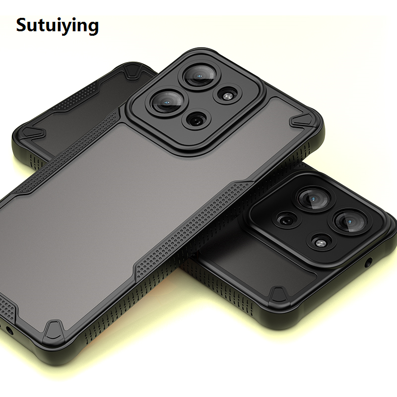 Sutuiying Translucent Matte Armor Case For Motorola G75 5G Matte New style Case For G355G Cover For Motorola G55 5G Case