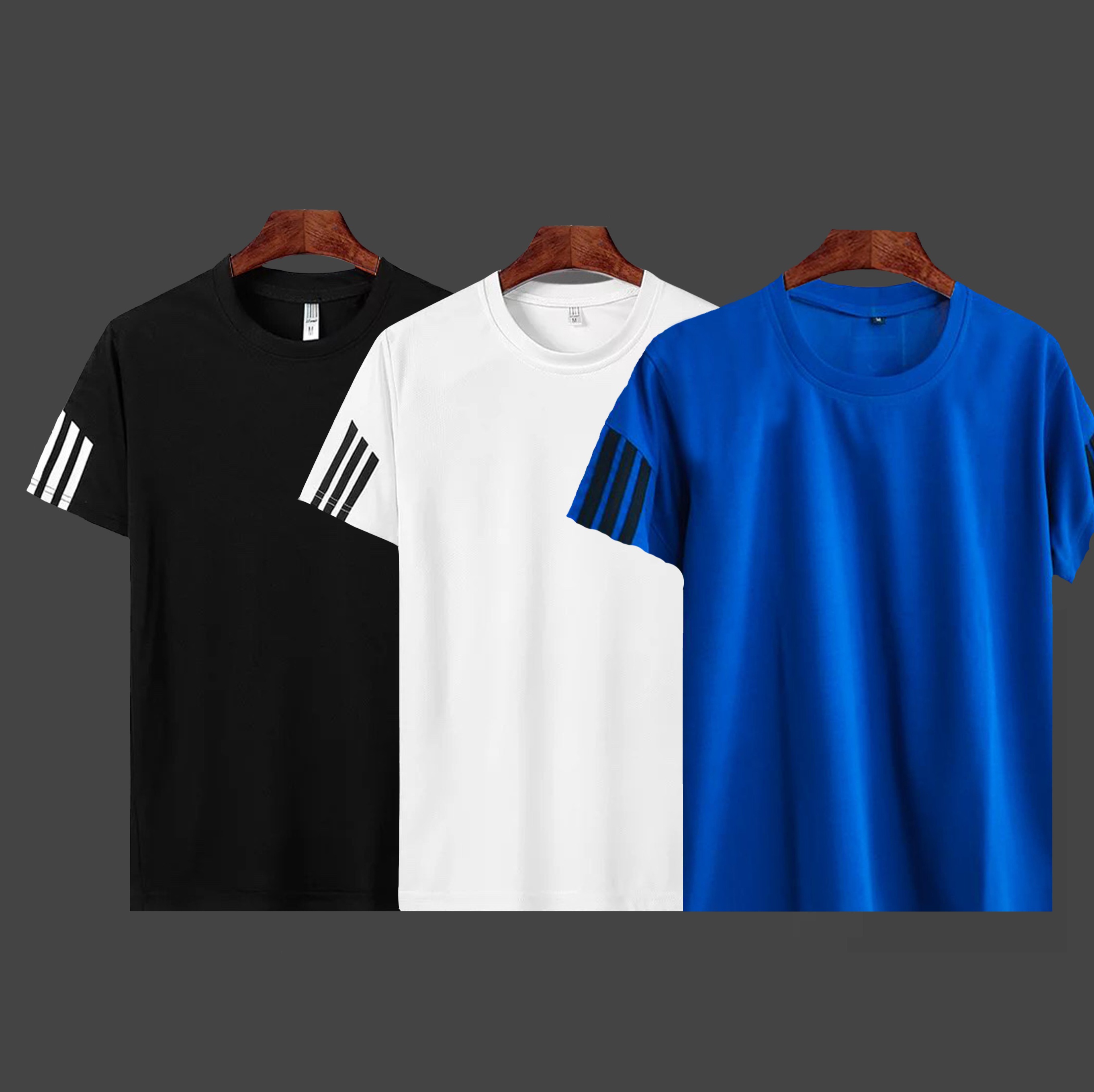 Summer Combo: 3 Classic and Stylish Eye-Bird T-shirts for Men - Men's Regular Fit Summer T-Shirts Combo