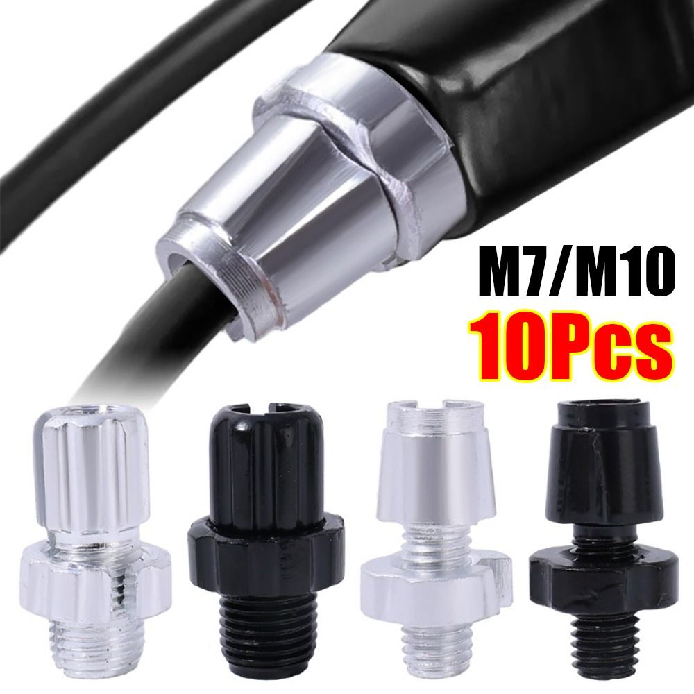 Screws Brake Lever Screw Adjusting Screws Aluminum Alloy Bike Shifter Cable Adjuster Black/Red/Blue/Gold Bolts M10 Durable