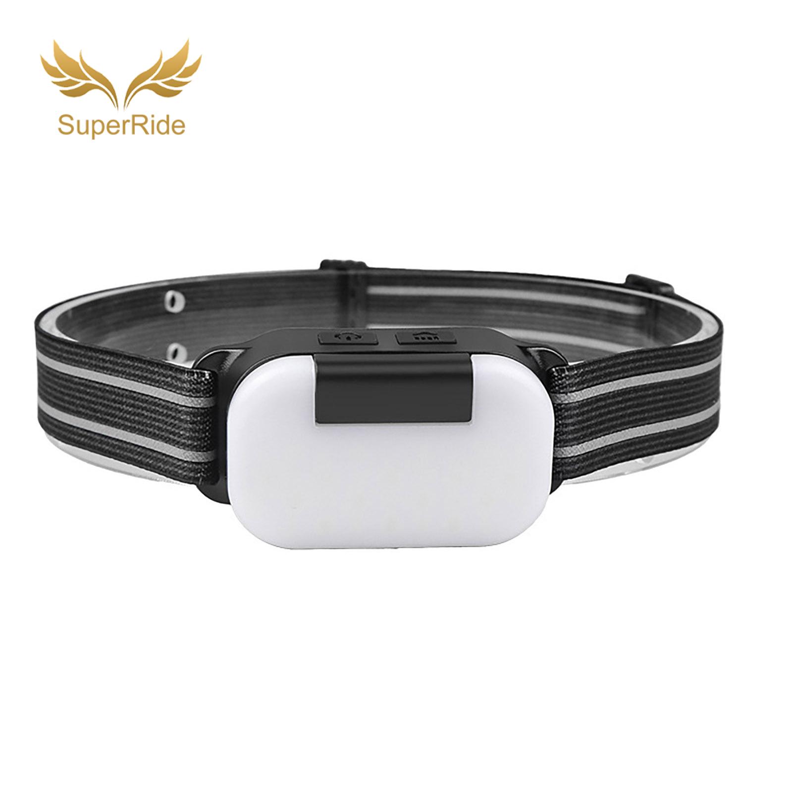 SuperRide Hands-free Fishing Headlamp Super Bright Led Headlight for Outdoor Activities Waterproof Adjustable 7 Modes Perfect for Fishing Running