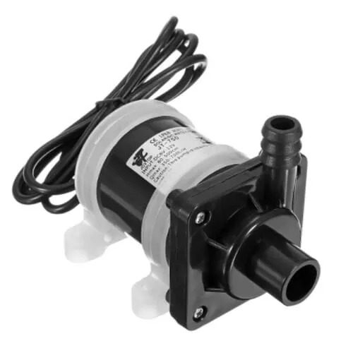 DC Water Pump 12 Volt 8 Watt DC Pump Use Solar Or Battery Water Pump Voltage: 12V DC Maximum Rated Current: 1.2A Power: 8W Max Flow Rate: 10 L/Min Max Water Head: 5M Color Black