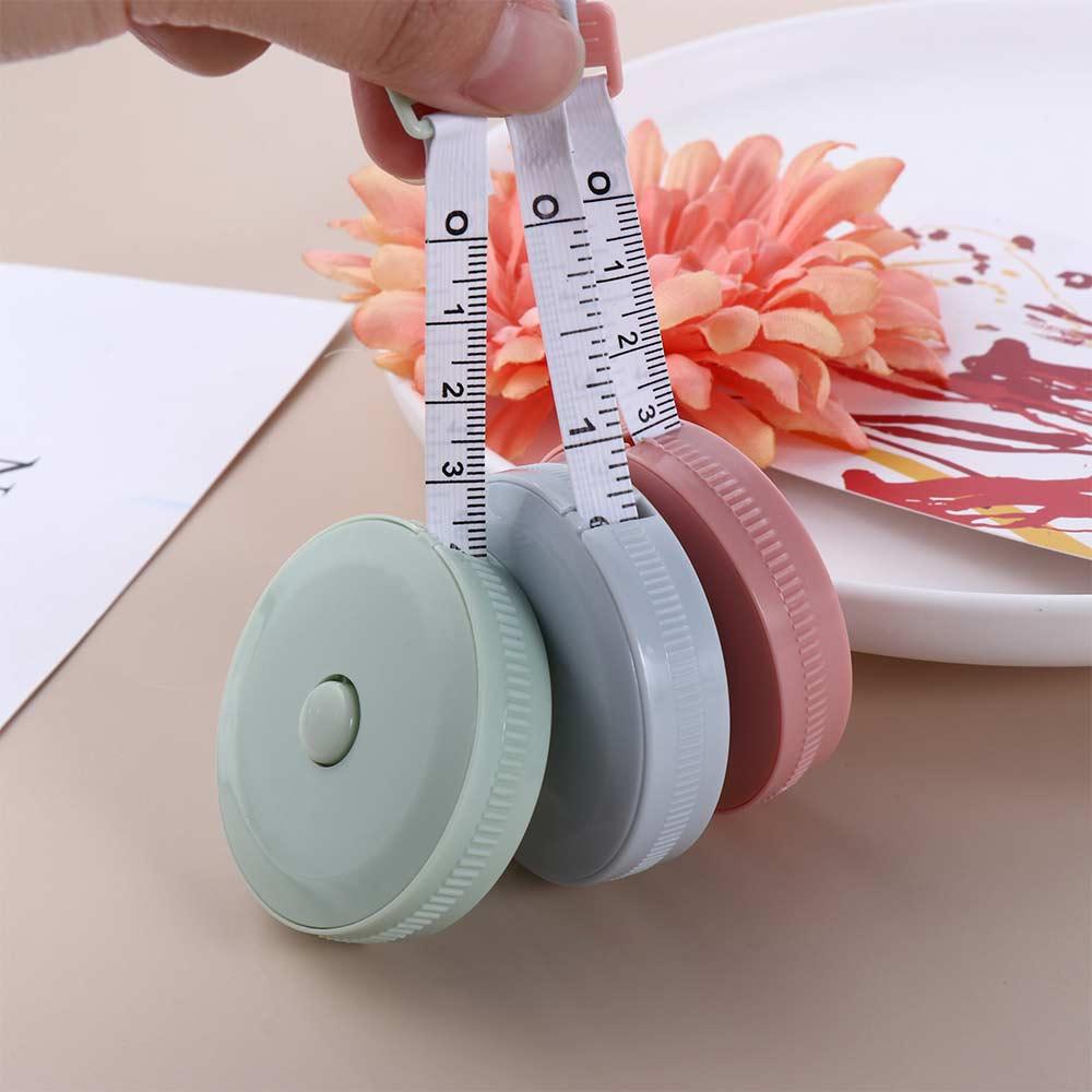Portable Retractable Height Centimeter Student Office Tool Measures Measuring Ruler Roll Tapes Retractable Rulers