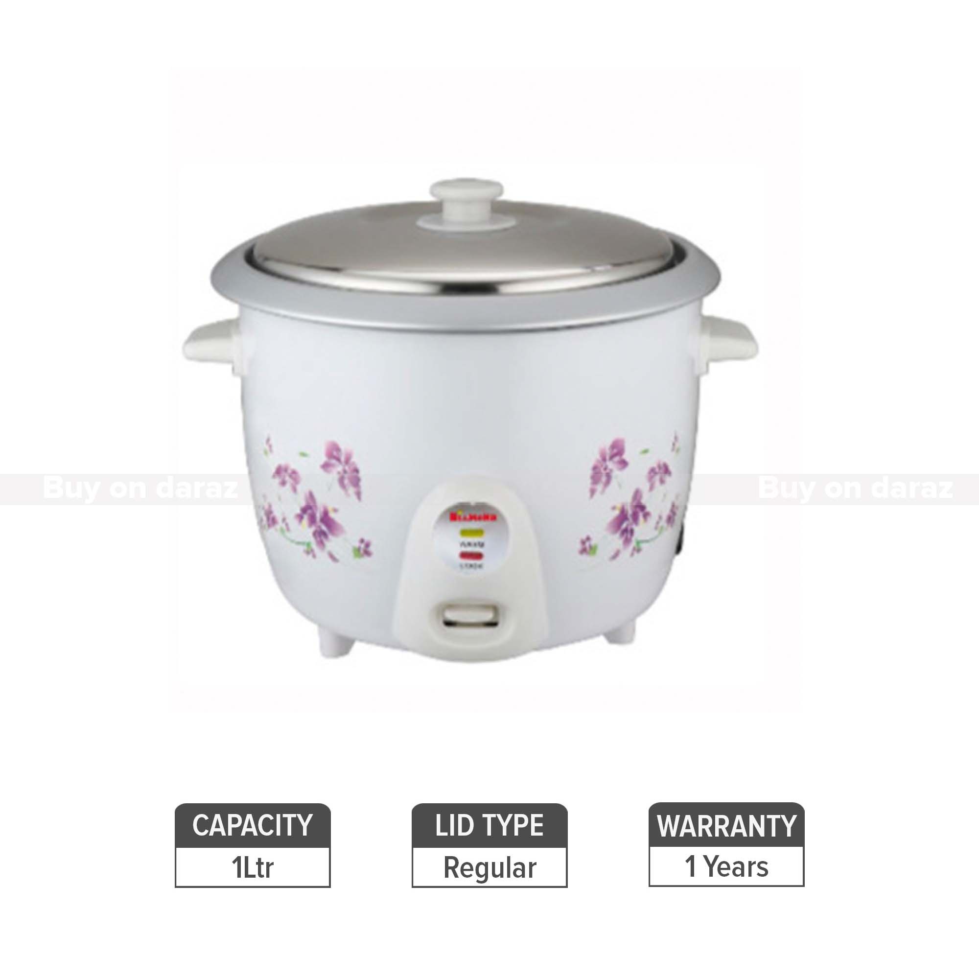 Diamond Venus 1.0 Litre Rice Cooker