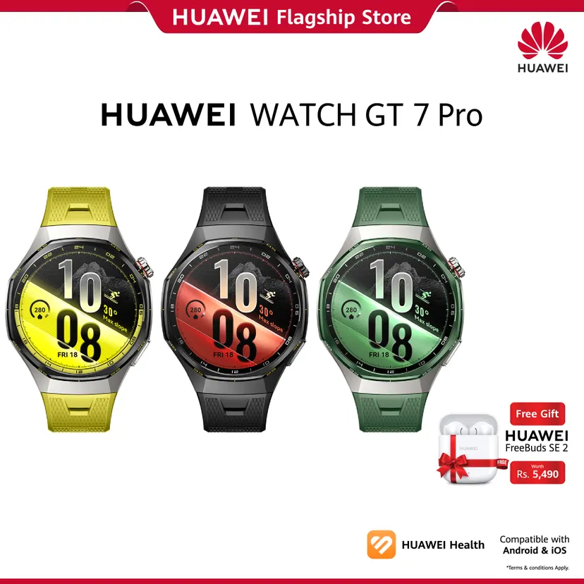 Huawei Watch GT 7 Pro | Titanium & Nano-Tech Ceramic⁠1 | All-New Skiing & Cycling Modes EasyCross Strap | Up to 21-Day Battery Life