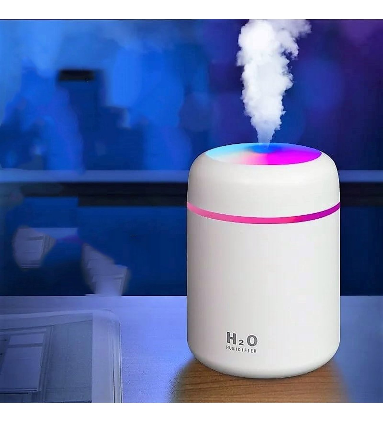 Portable H2O Air Humidifier, 220ml