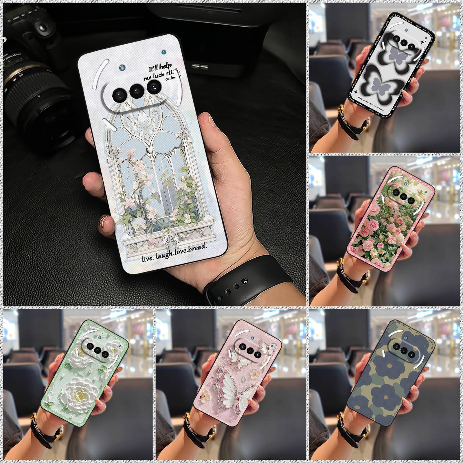 Anti-knock Cartoon Phone Case For Nothing Phone4A Dirt-resistant TPU Soft case Shockproof Durable Full wrap Graffiti