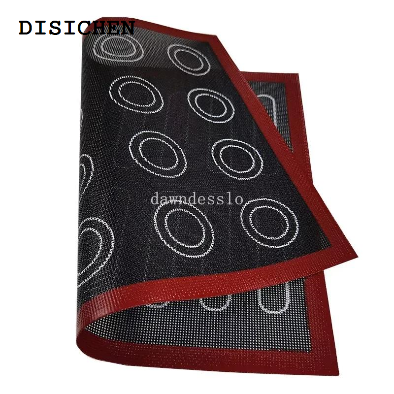 DISICHEN Sales promotion Perforated Silicone Baking Mat Non-stick Oven Sheet Liner Bakery Tools Pastry Macaron Pad For Cookies Kitchen Bakeware Accessory