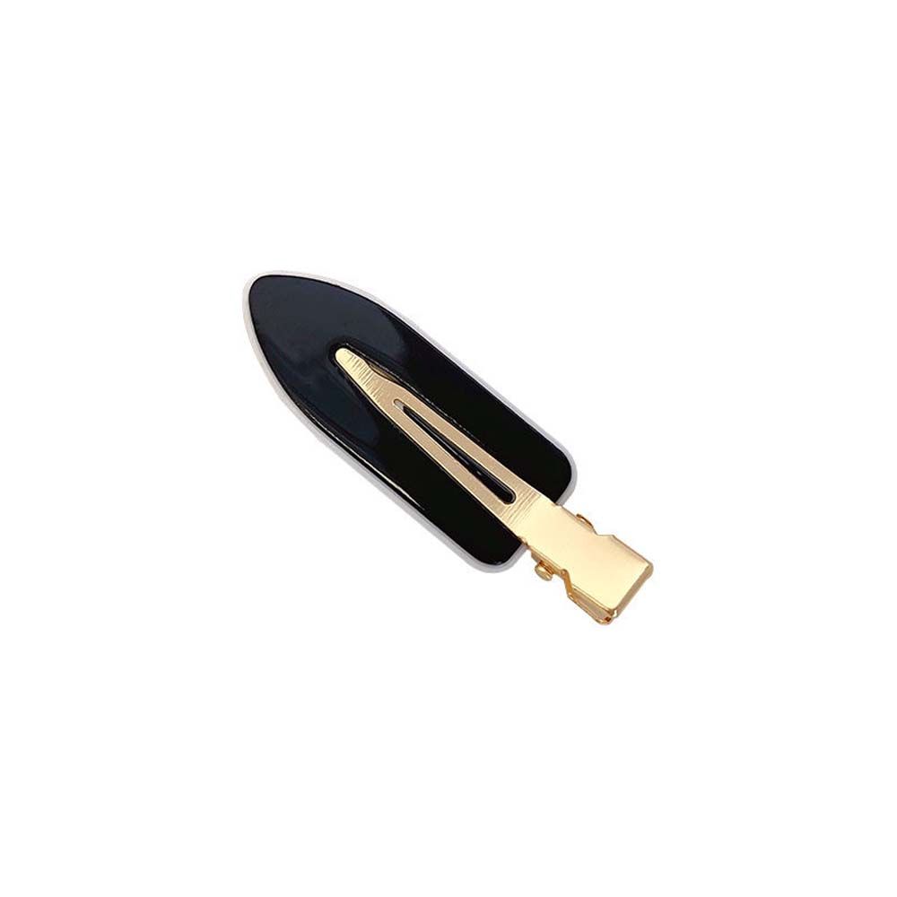 Sweet Elegant Headwear Black Seamless No Bend Women Hair Clips Hair Pins Fix Fringe Barrette