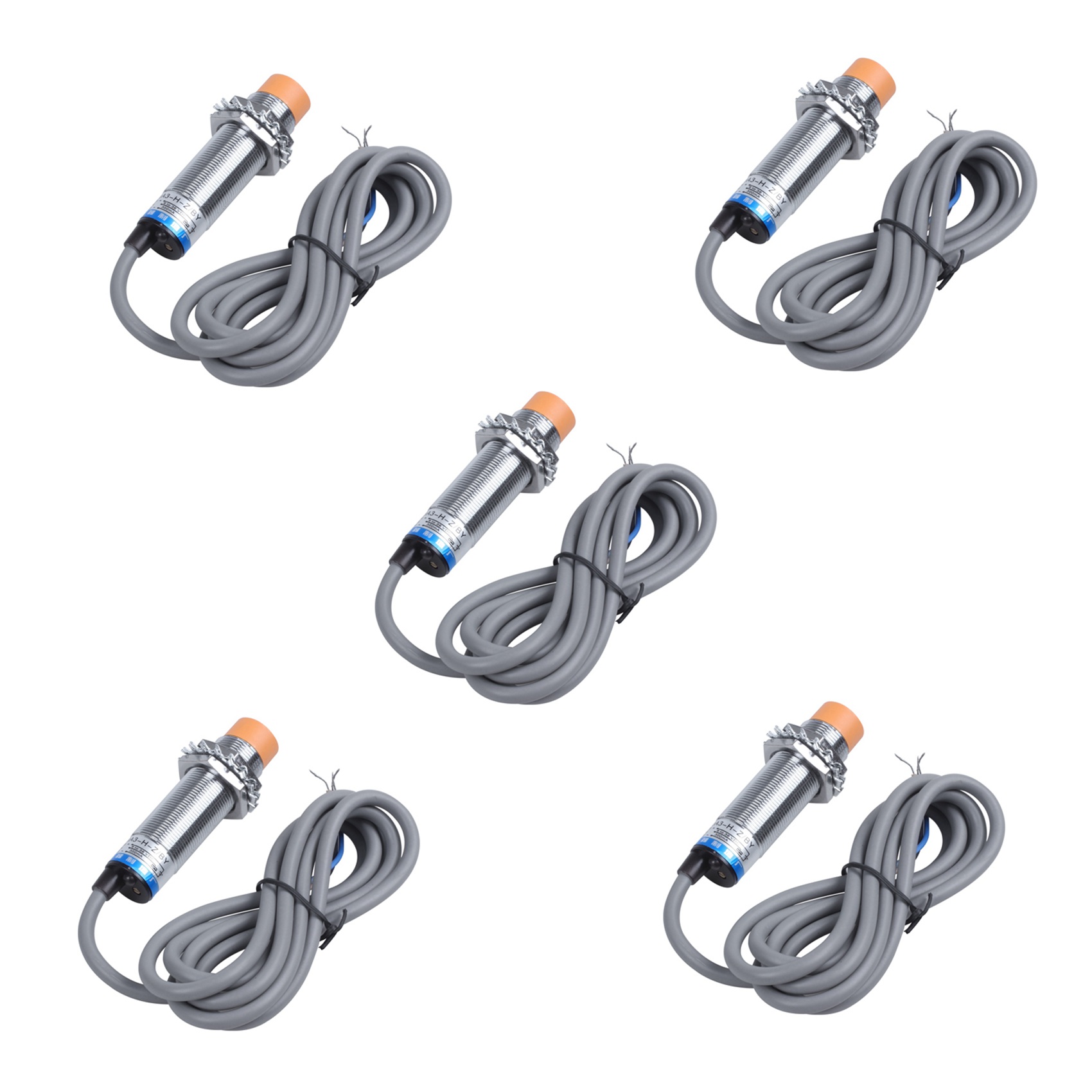 fasdaga 5X LJC18A3-H-Z/BY 1-10mm Capacitance Proximity Sensor Switch PNP NO DC 6-36V 300MA