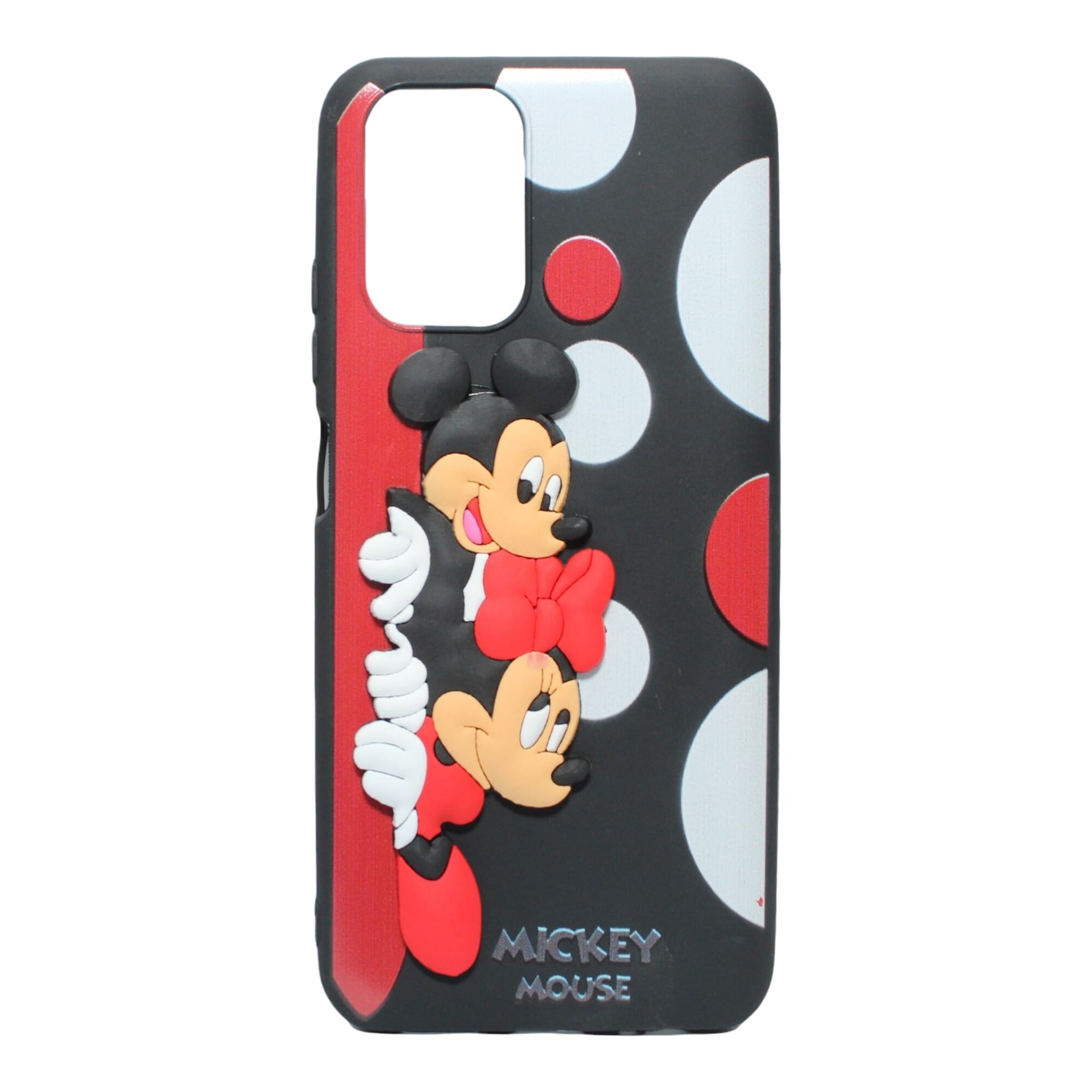 Black/Red Redmi Note 10 Mobile Case