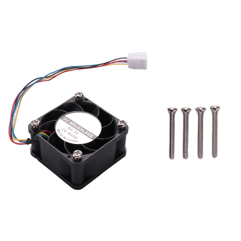 NAMUNY for Nano Cooling Fan 5V, 4PIN Reverse-Proof,PWM Speed Adjustment, Strong Cooling Air