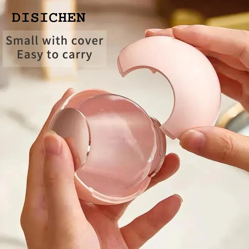 DISICHEN Portable Reusable Round Ball Hair Remover Portable Clothes Gel Lint Rollers Brushes Pets Cat Dog Hair Dust Wiper Washable Sticky Picker - image 1