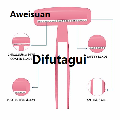 Difutagui VI-JOHN WOMEN Feather Touch Bikini Line Trimming Hot Selling Luxury Razor (Set of 1) (FROM INDIA SAB)