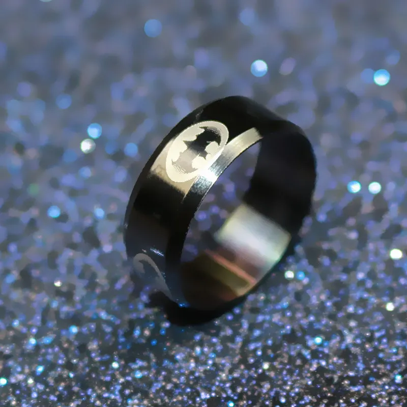 【Qian poem li Store】(1 pieces/lot) 100% Stainless Steel Rings For Wo