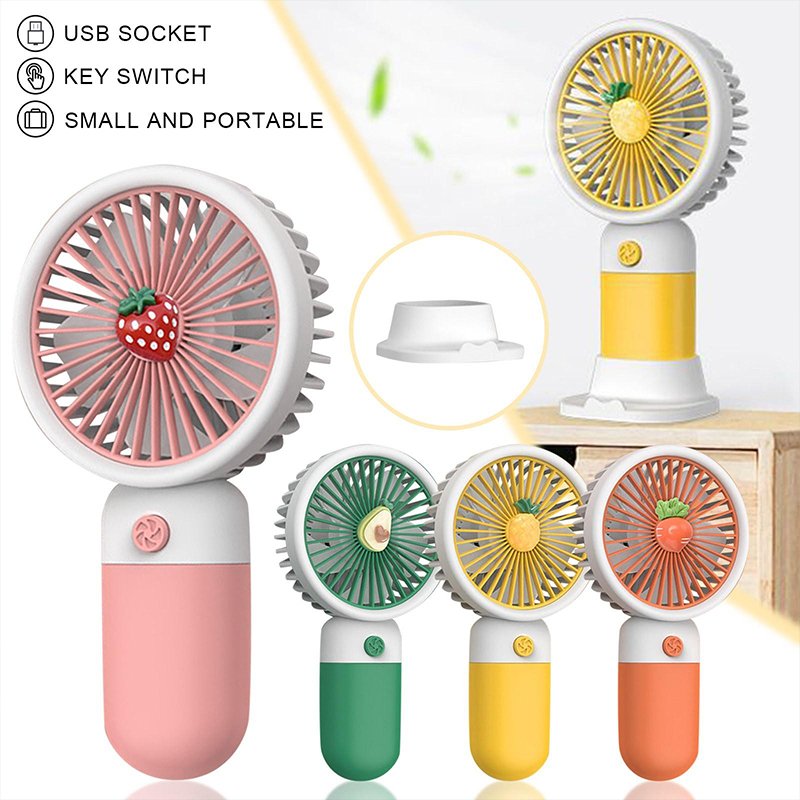 Rechargeable 3 Mode Portable Mini Fan