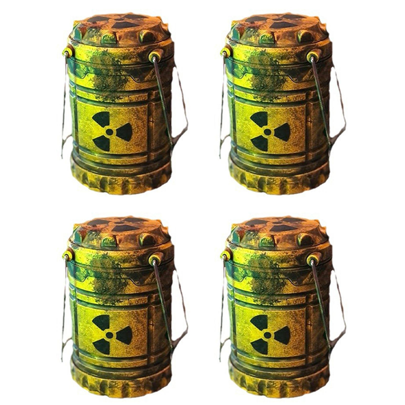 4X Mini Nuclear Reactor Lantern Handheld Light Portable Retro Camping Light Home Outdoor Decoration Birthday Gift