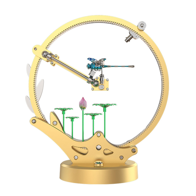 DIY Mechanical Dragonfly Model Kit Metal 3D Puzzle Art Assembly