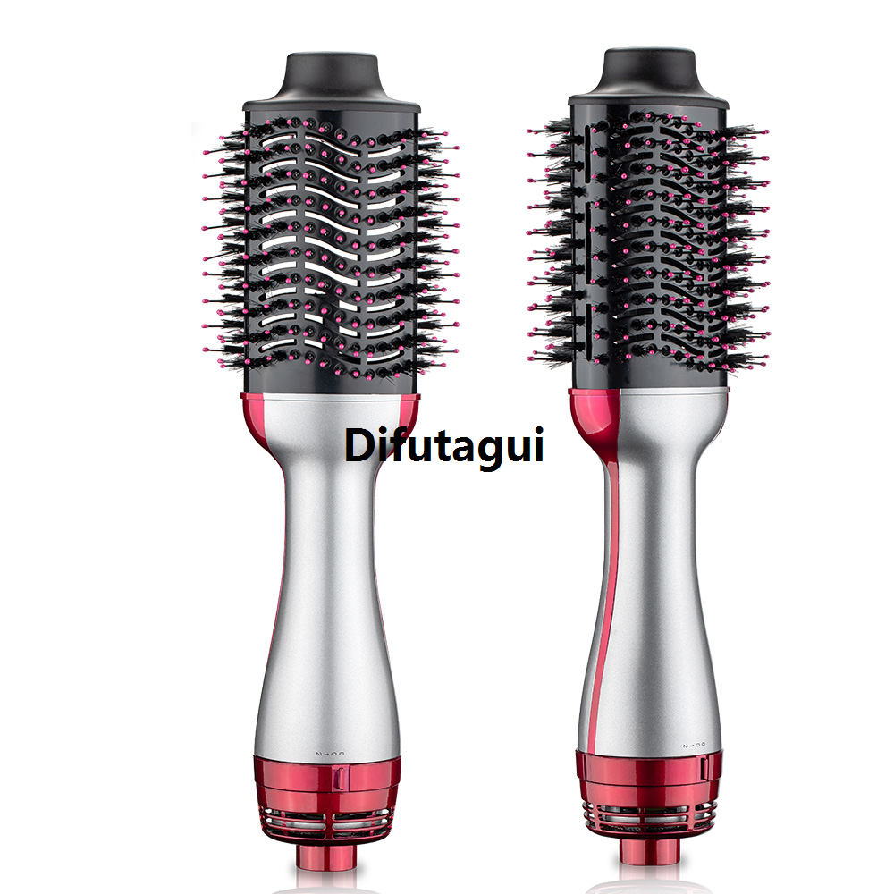 Difutagui 1000W Hair Dryer Hot Air Brush Styler and Volumizer Hair Straightener 2025 Curler Comb Roller One Step Electric Ion Blow Dryer Brush