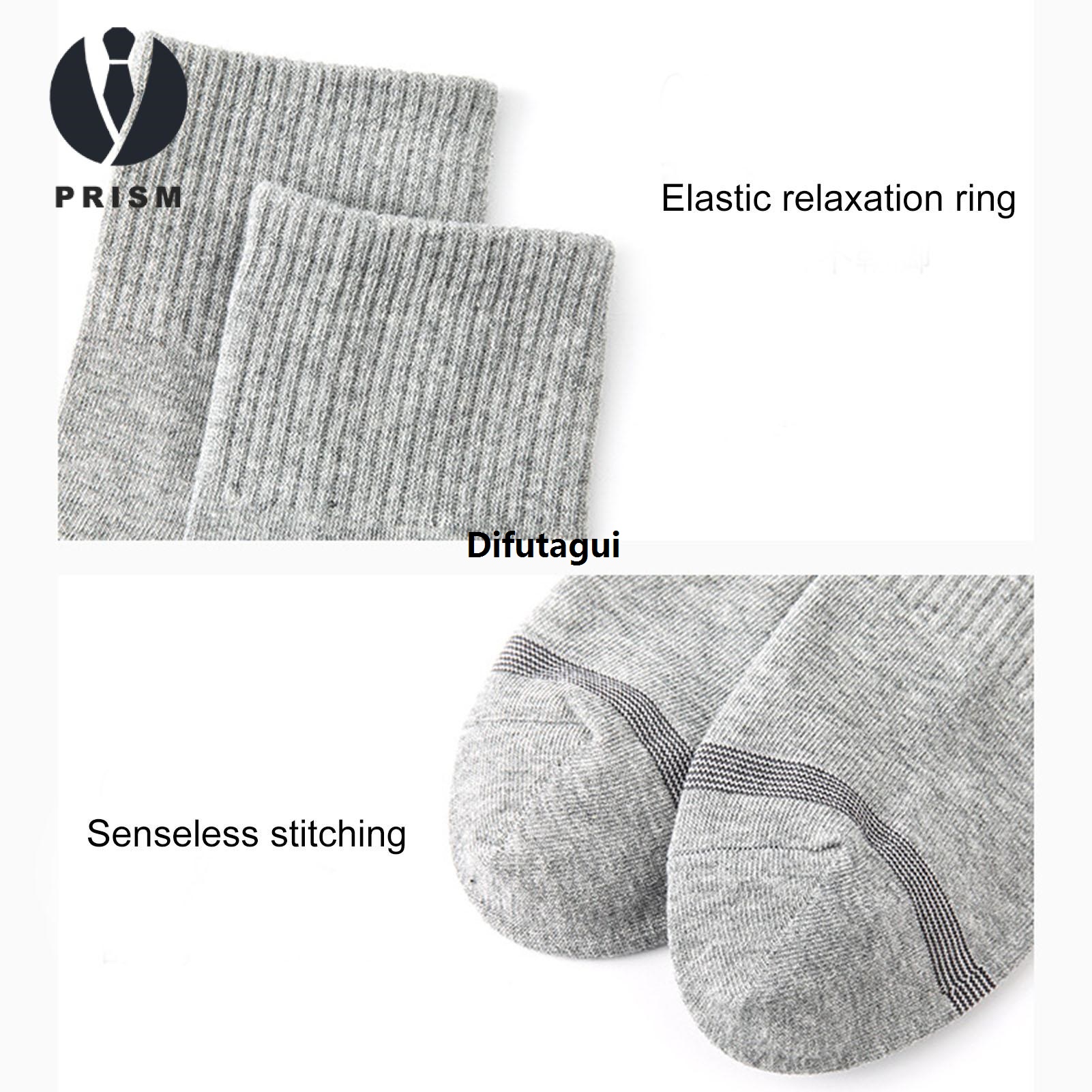 Difutagui Original Peculiar smell no love softest autumn and winter sweat absorbent sports socks anti slip men's Prism men's cotton socks cotton middle tube breathable high elasticity buyers cotton socks