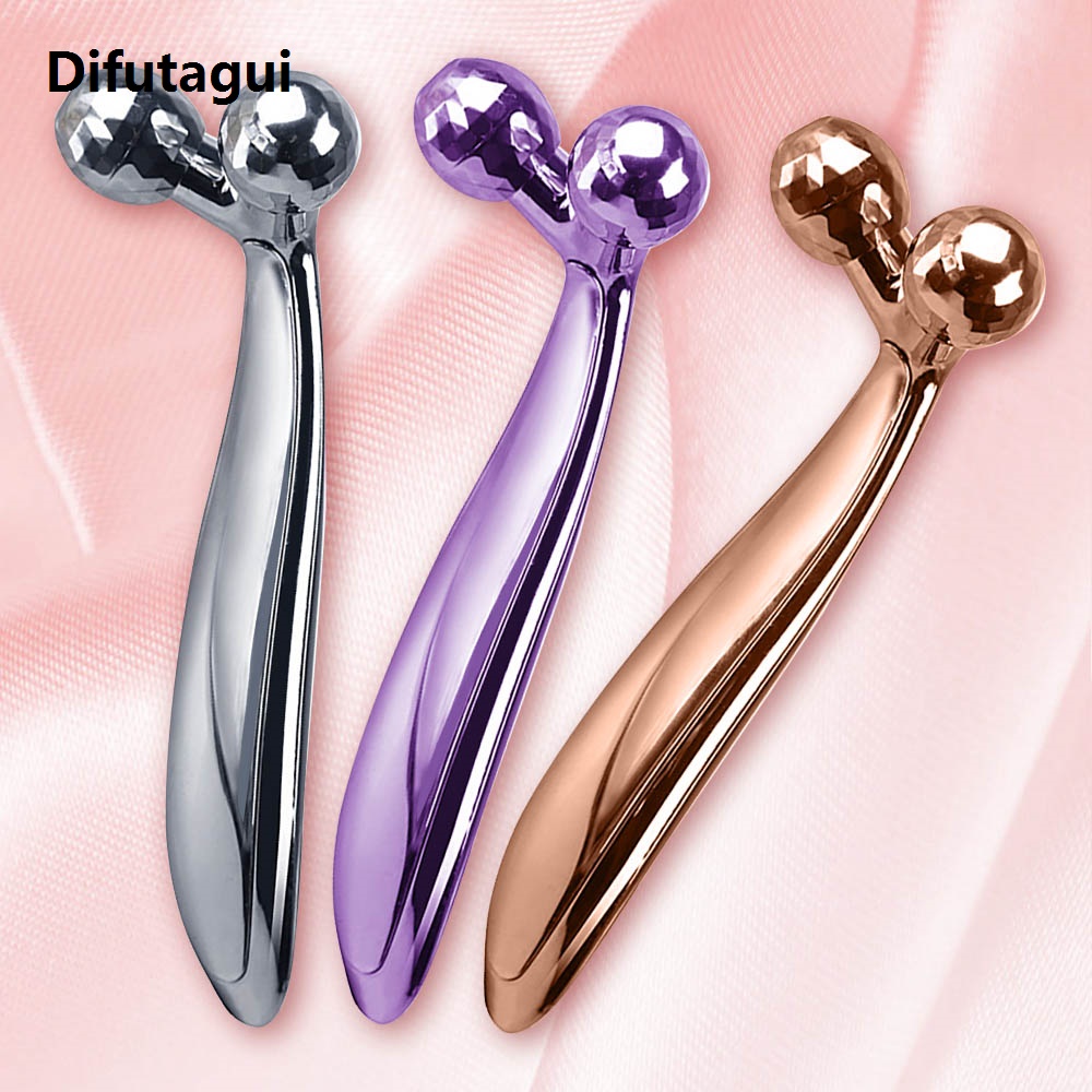 Difutagui 2025 3D Roller Massager 360 Rotate Y Shape Thin Face Full Body Shape Massager Lifting Wrinkle Remover Facial Massage Beauty Care Tool