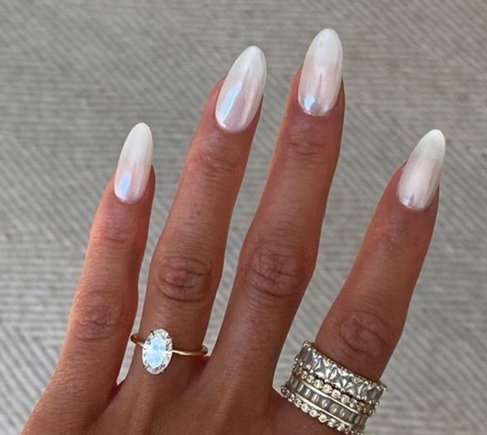 24 Pieces Press On Nails - Artificial Nails For Daily Use For College Or Office Girls