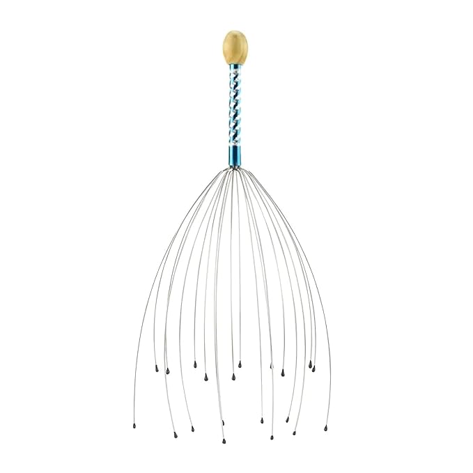 Hand Held Scalp Head Massager For Hair Growth And Pain Relief Head Scalp Massager