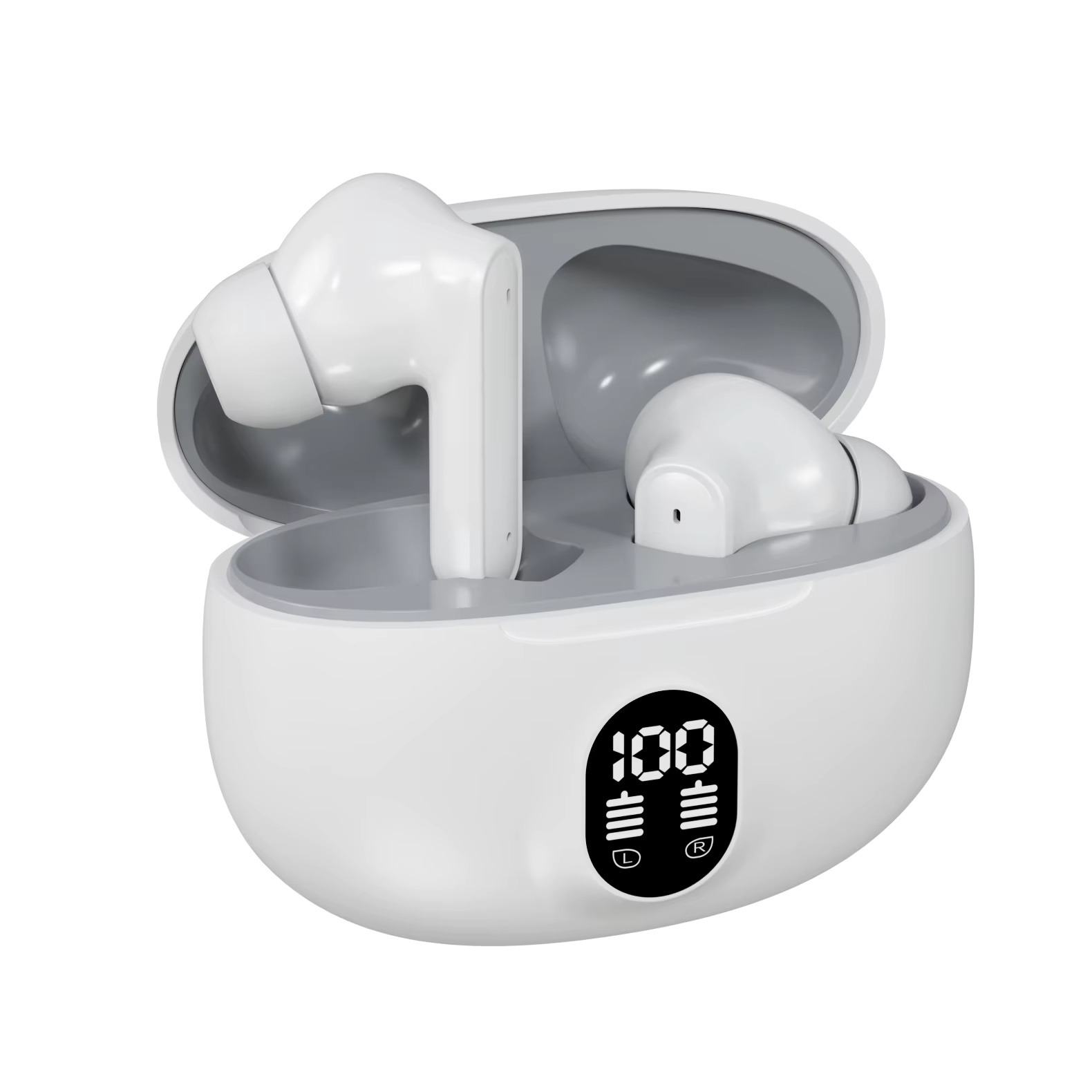 Wireless Earbuds | 30 Hours Playtime | 13mm Driver | IPX5 Water Resistant | 60ms Low Latency | Type C Charging Port | Dual Mic | for Deep Bass Available in 2 Sweat Colors