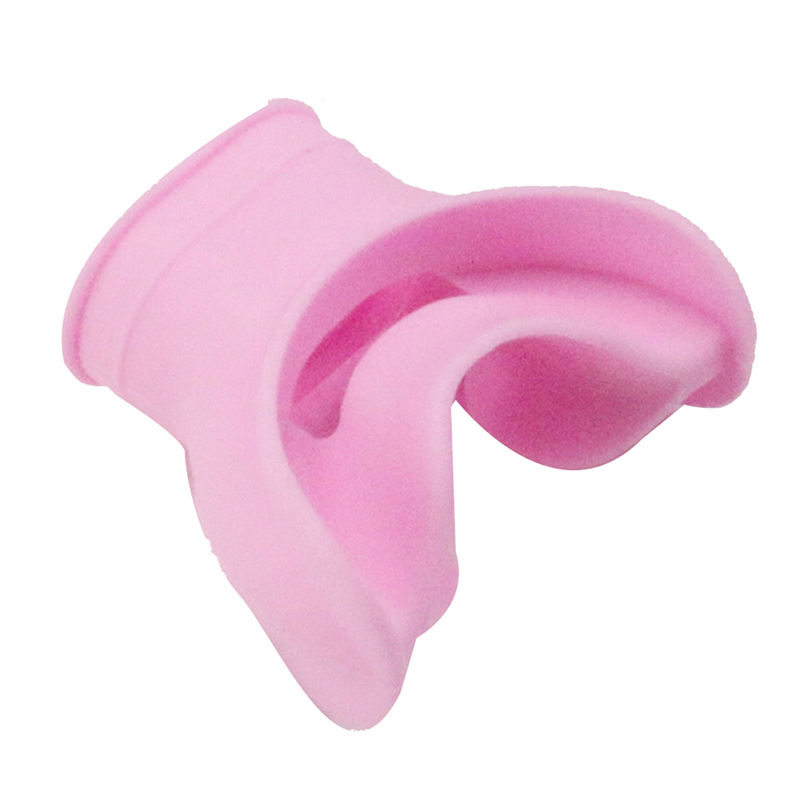 JINMY 2X Scuba Diving Second Stage Silicone Mouthpieces Snorkel Regulator Colorful Underwater Breathing Accessories Pink