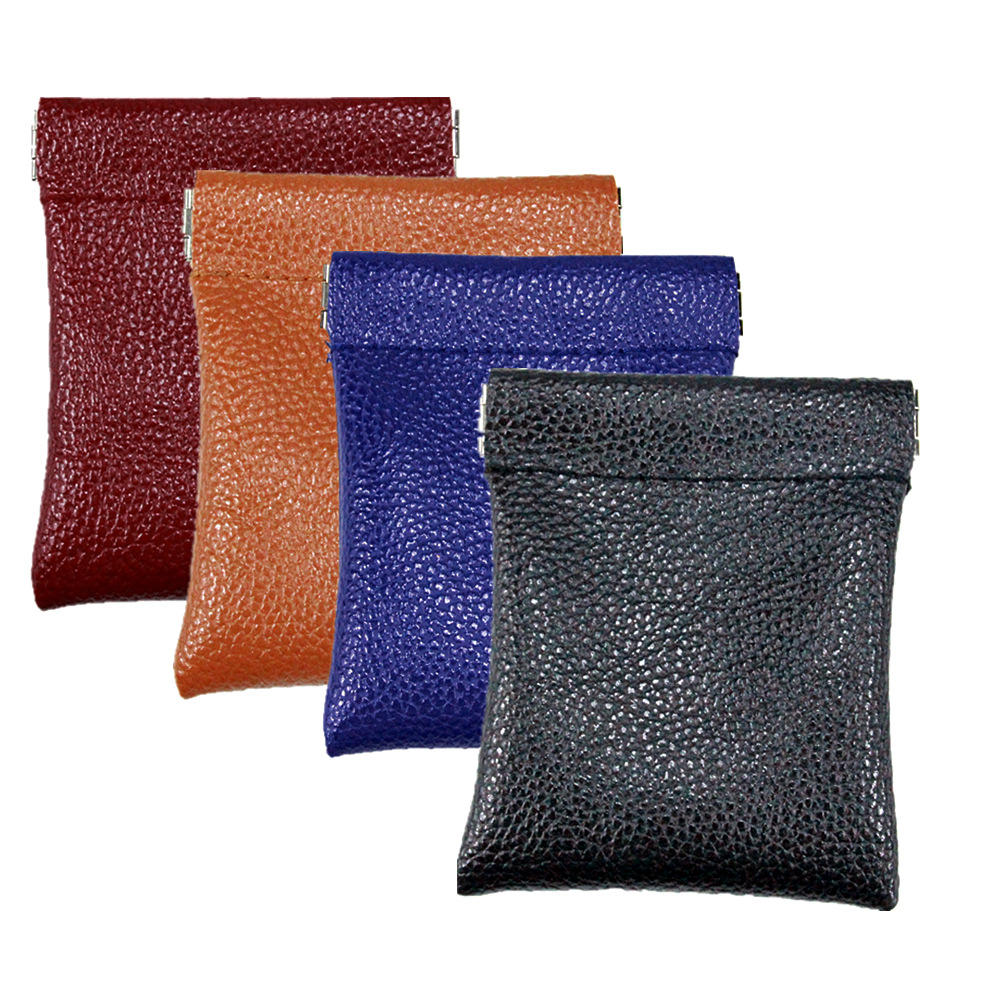 Small Headset Organizer Portable Mini Wallet Mini Compact Leather Purse for Travel Unisex Organization