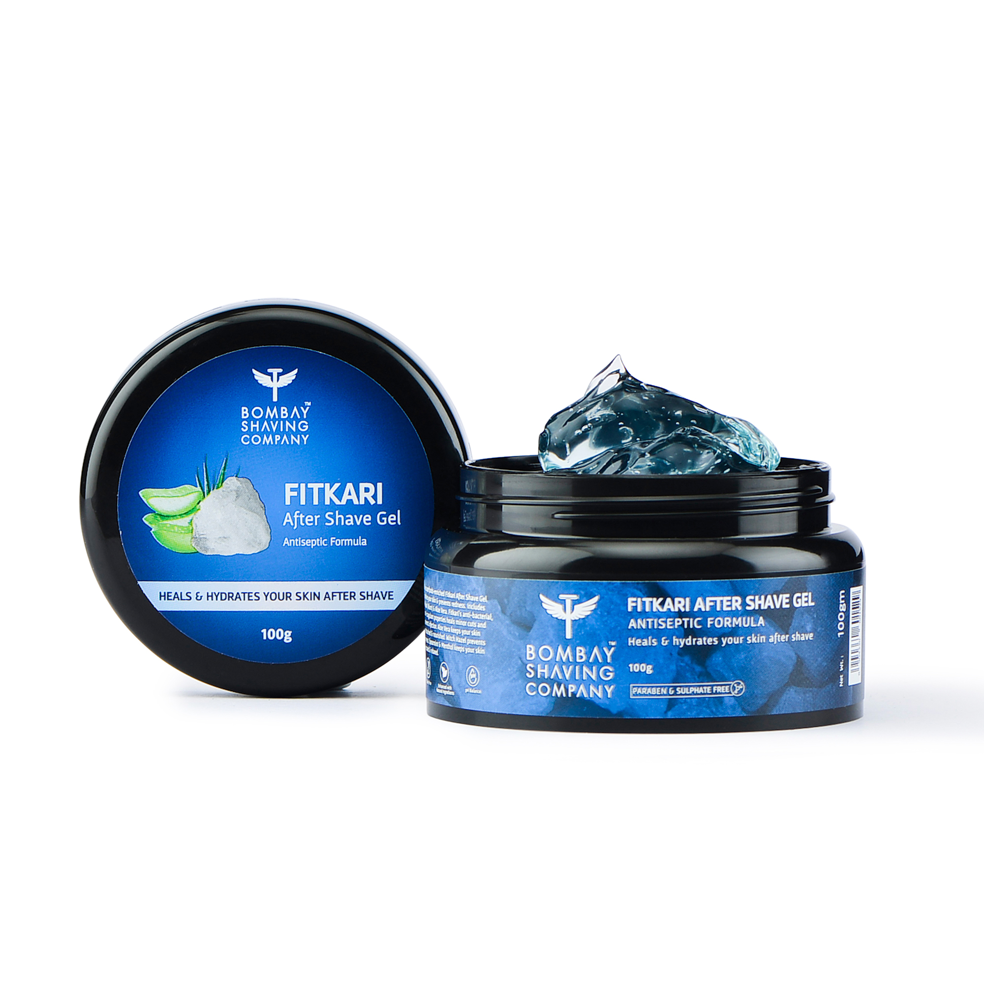 Bombay Shaving Company Fitkari After Shave Gel For Men -100g.