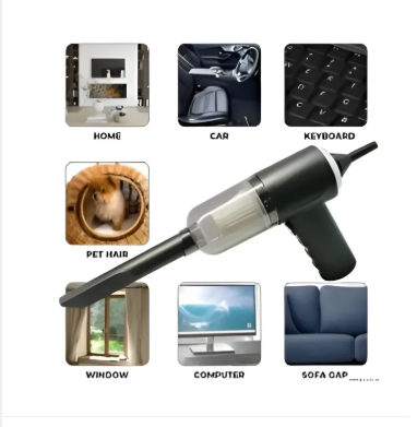 Portable 3 in 1 Mini Home And car Vacuum Cleaner Turbo Boost, Air Blower, and Precision Cleaning Mastery