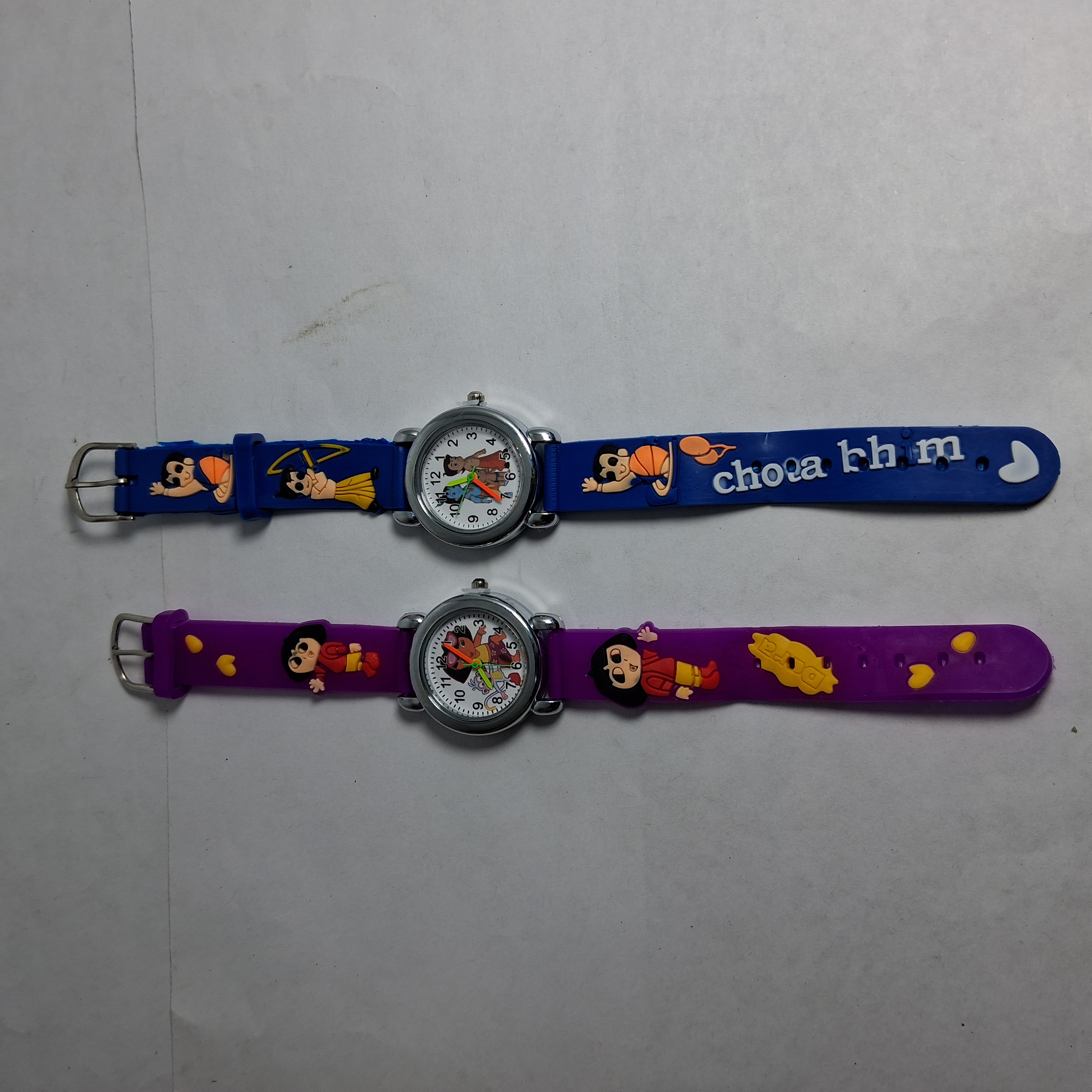 Action Hero Kids' Watch Combo - Spider-Man & Ben 10 Theme (Set of 2) || Sold By Time Plaza