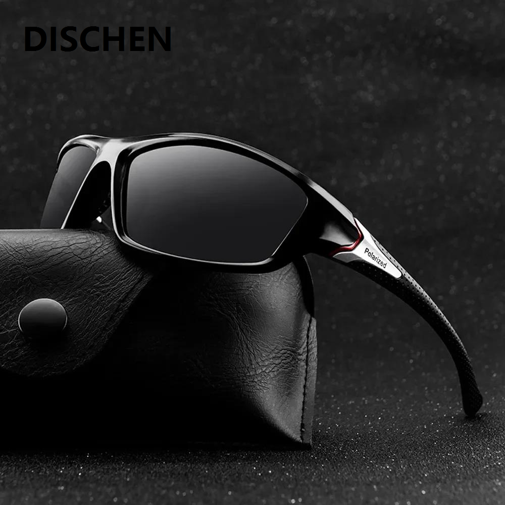 DISCHEN New style 2025 Unisex 100% UV400 Polarised Driving Sun Glasses For Men Polarized Stylish Sunglasses Male Goggle Eyewears