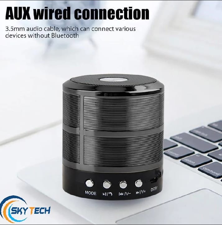 Mini Portable Bluetooth Speaker | Wireless HD Stereo Speaker | Rechargeable Music Speaker