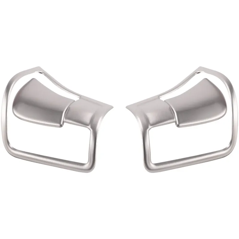 Car Seat Backrest Lock Switch Cover Trim for E Coupe Class E200 E260 2009-2014 Accessories (Silver)