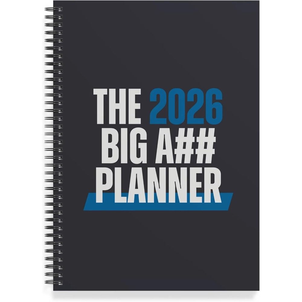 High Quality Large Full Year Monthly Planner 2026 Mobile Desktop Calendar Dry Erase Whiteboard 2026 Planner Fold-Out Design Notebook Notepad
