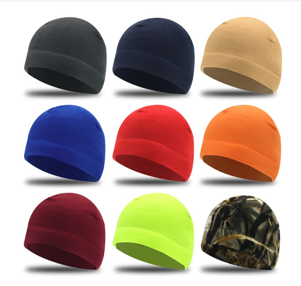 Biker Velvet inner fleece Winter Bike / Motorcycle riding Helmet Cap