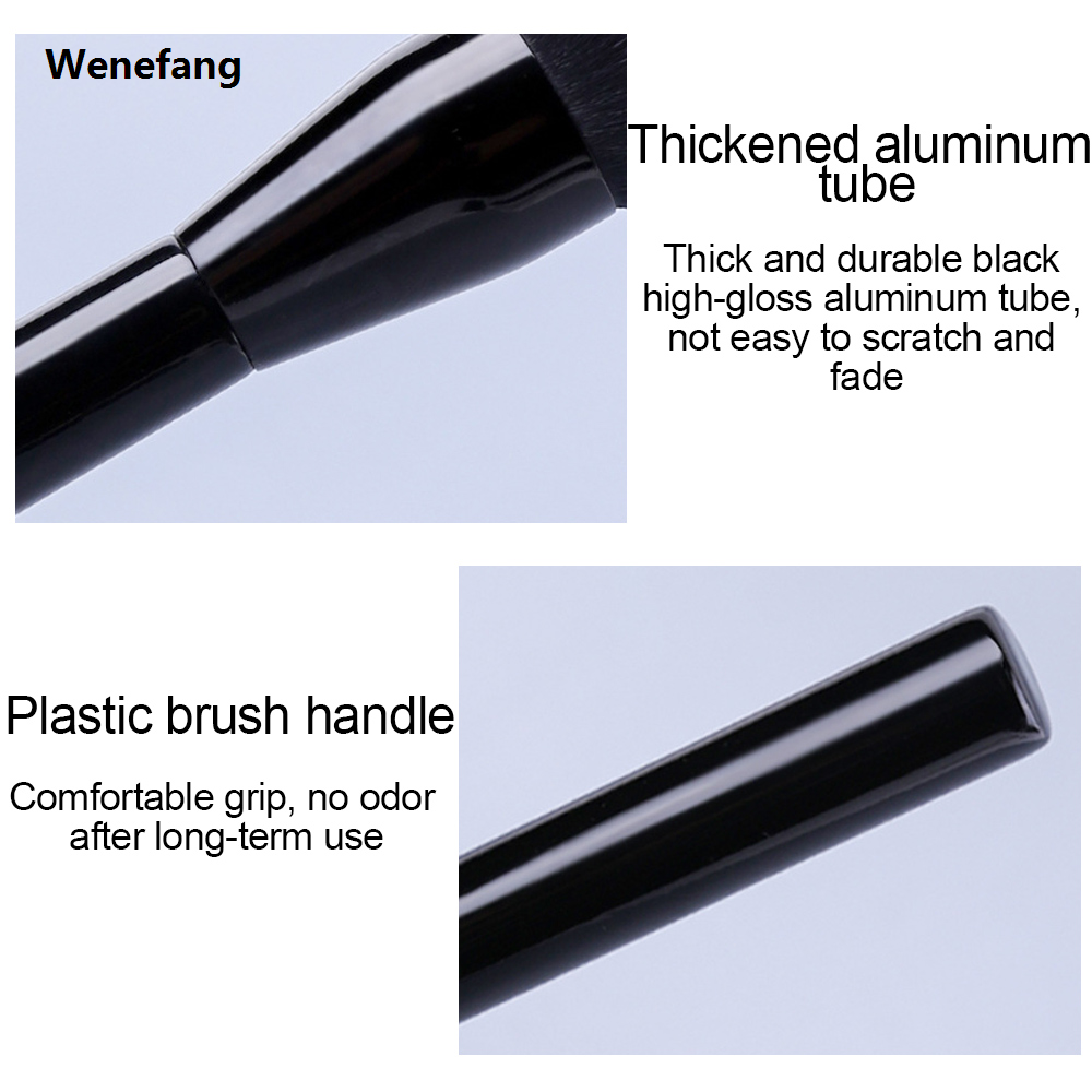 Wenefang 1pc Powder Brush Large Fundation Makeup Brush Soft Fluffy Fiber Concealer Blending Bronzer Brush Professional Women Cosmetic Too