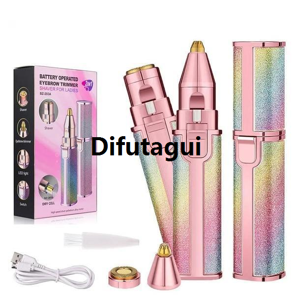 Difutagui New style Rechargeable Waterproof Facial Hair 2025 New Removal Pen for Women - Easy-To-Clean Design
