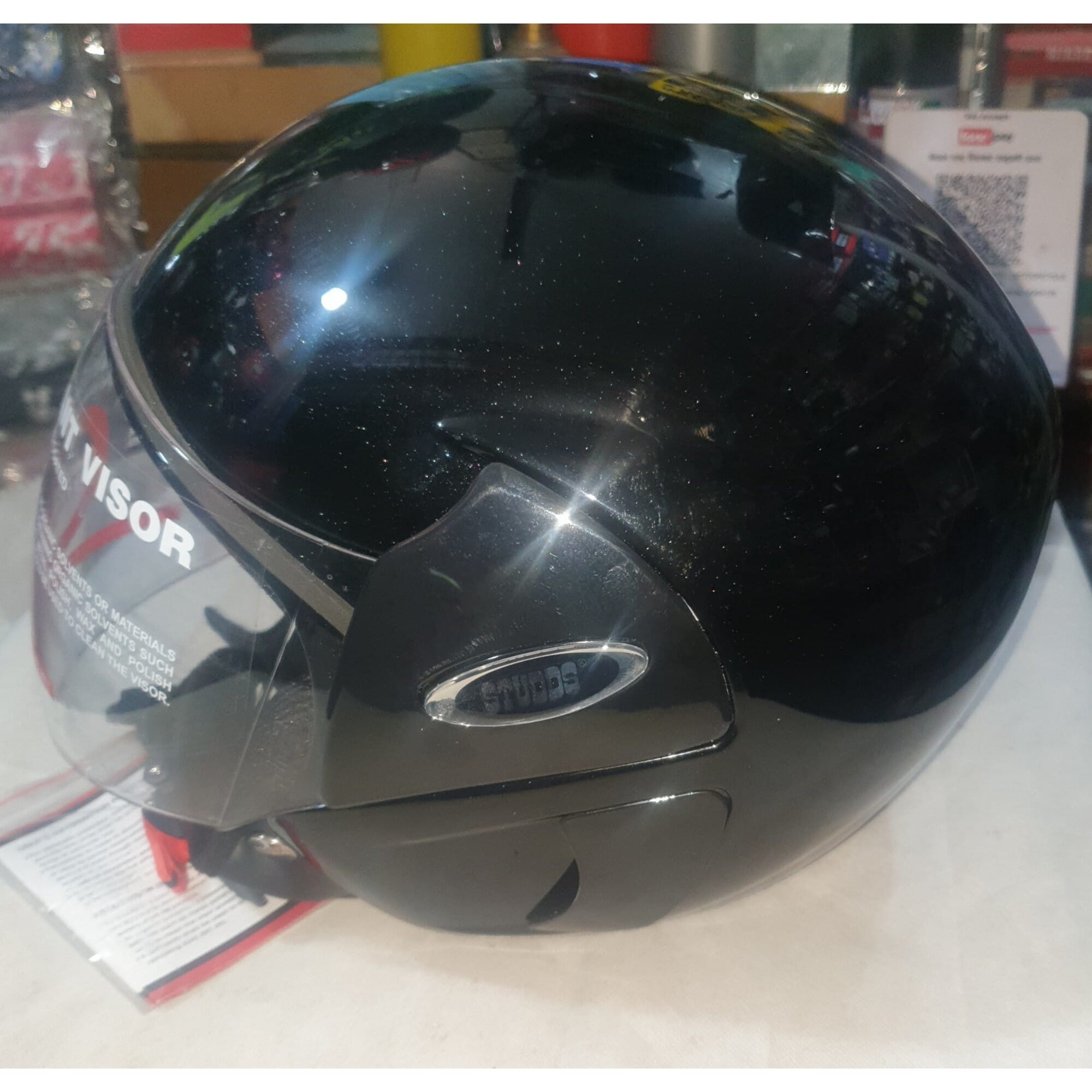 Half Helmet Cub Studds Single Visor
