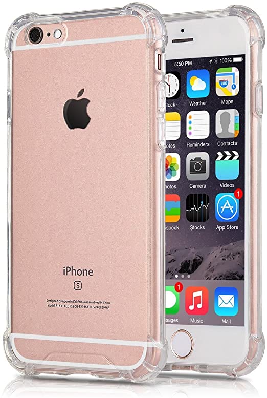 iPhone SE 2020, 8 & 7 Simple Style TPU Hockproof Protective Cover Case(Transparent)